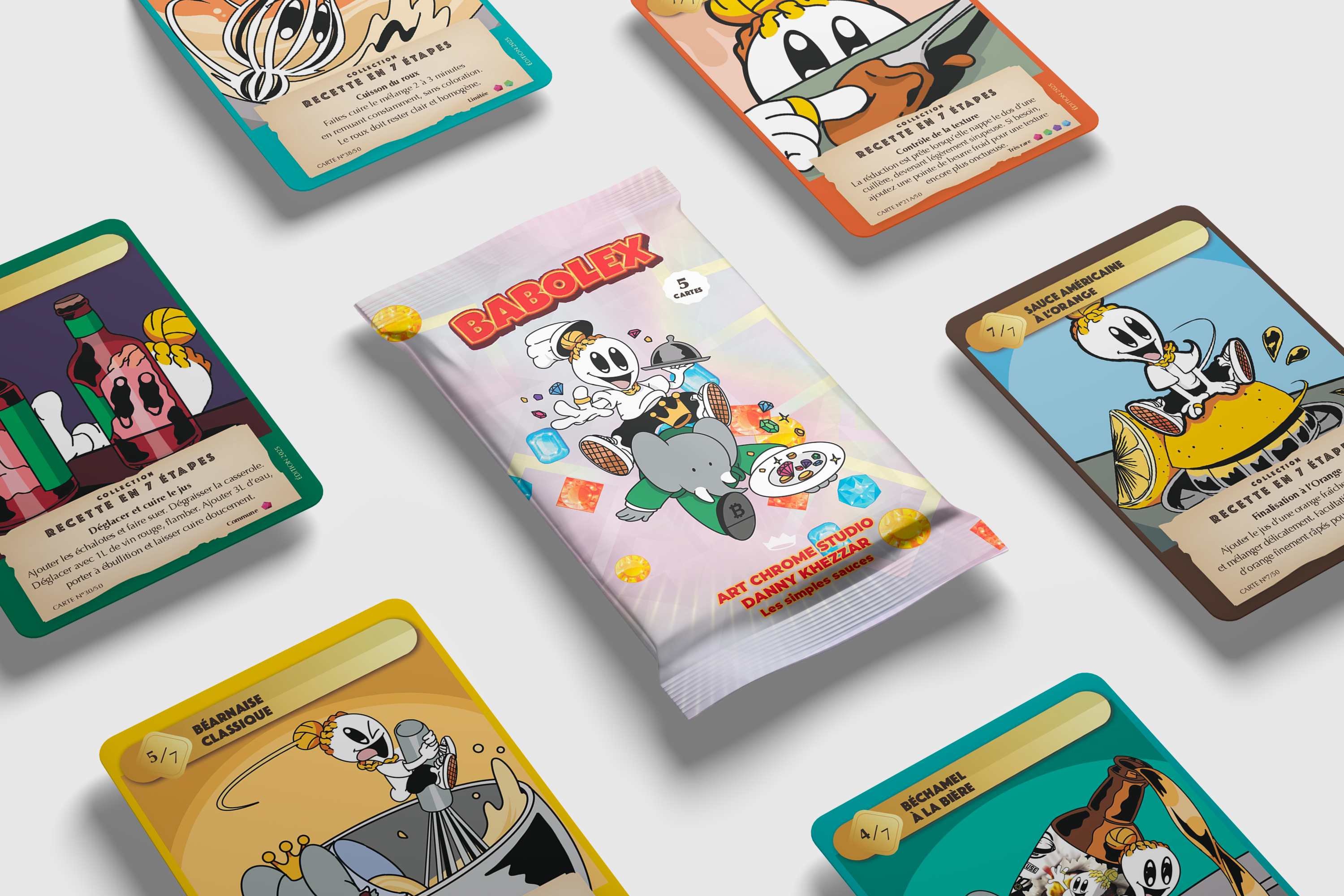 Display de 10 Blisters Les Simples Sauces